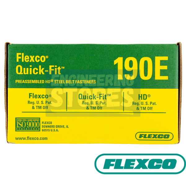 Flexco 190E Quickfit Screw System Conveyor Belt Fasteners