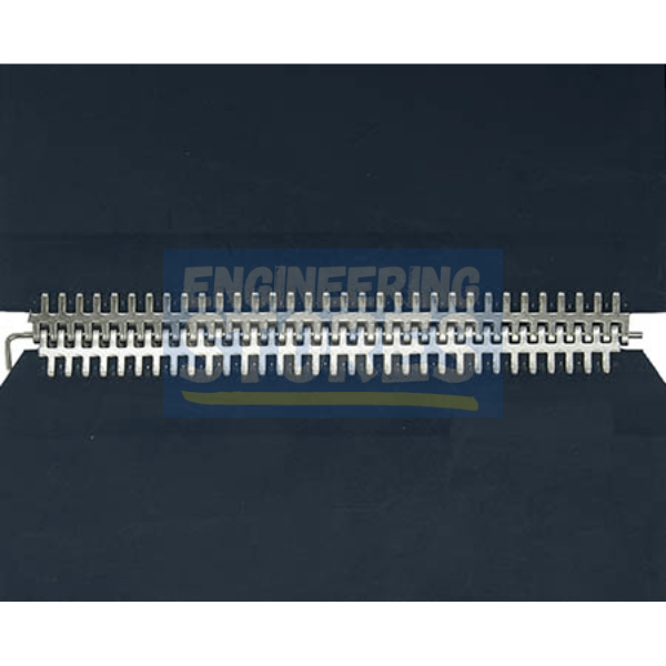 Flexco Anker® G Series™ Lacing installed into PVC conveyor belt