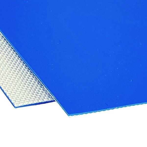 1PLY Blue PU (Polyurethane) Conveyor Belt - Matt Finish - EngineeringStores.co.uk