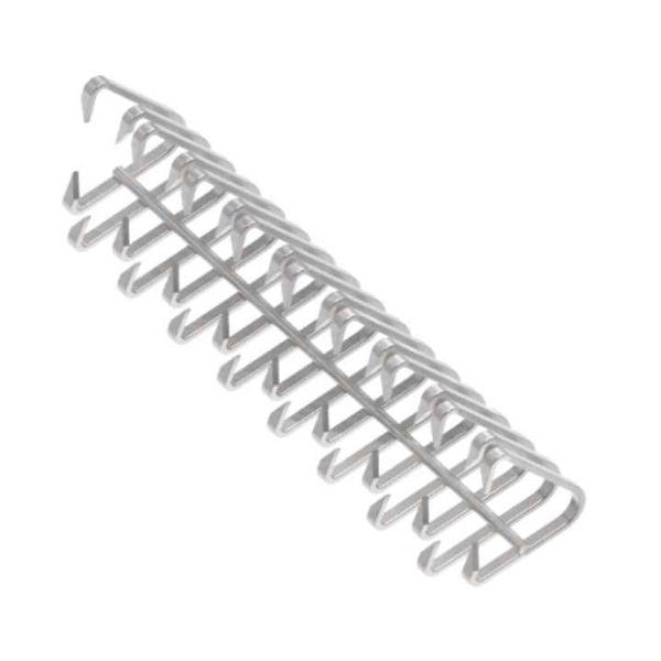 Mato Rectangular Stainless Steel Wire Conveyor Belt Fasteners / Lacing M60 - EngineeringStores.co.uk