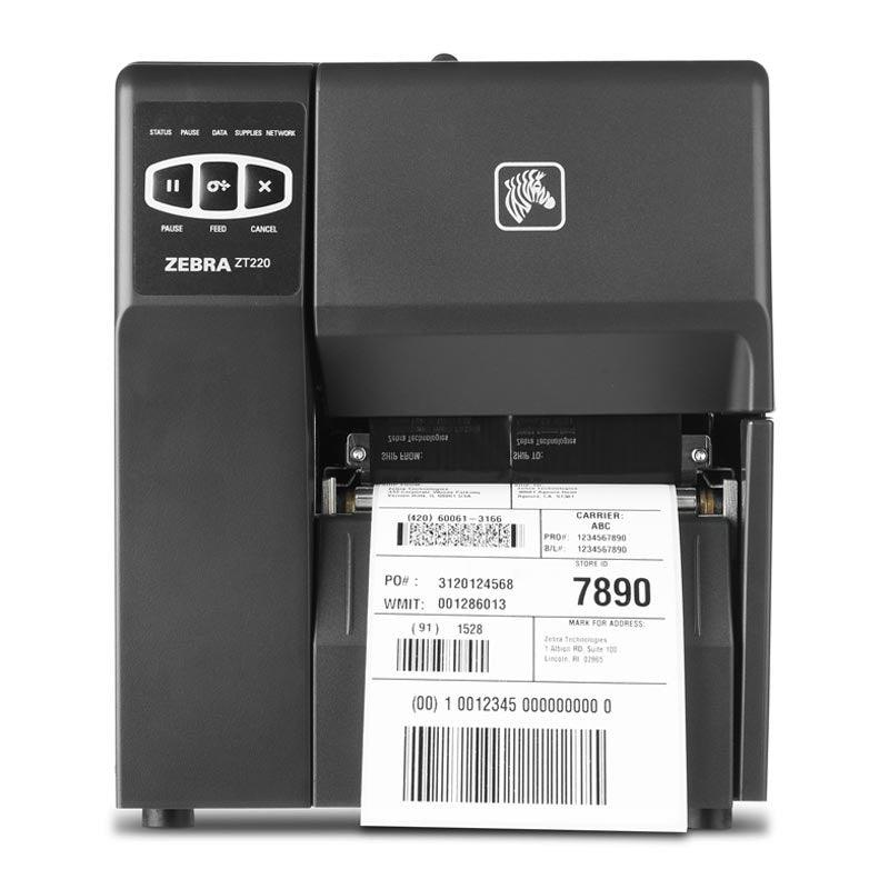 ZT22042-D0E000FZ ZEBRA DT PRINTER ZT220, 203 DPI, EURO AND UK CORD, SERIAL, USB - EngineeringStores.co.uk