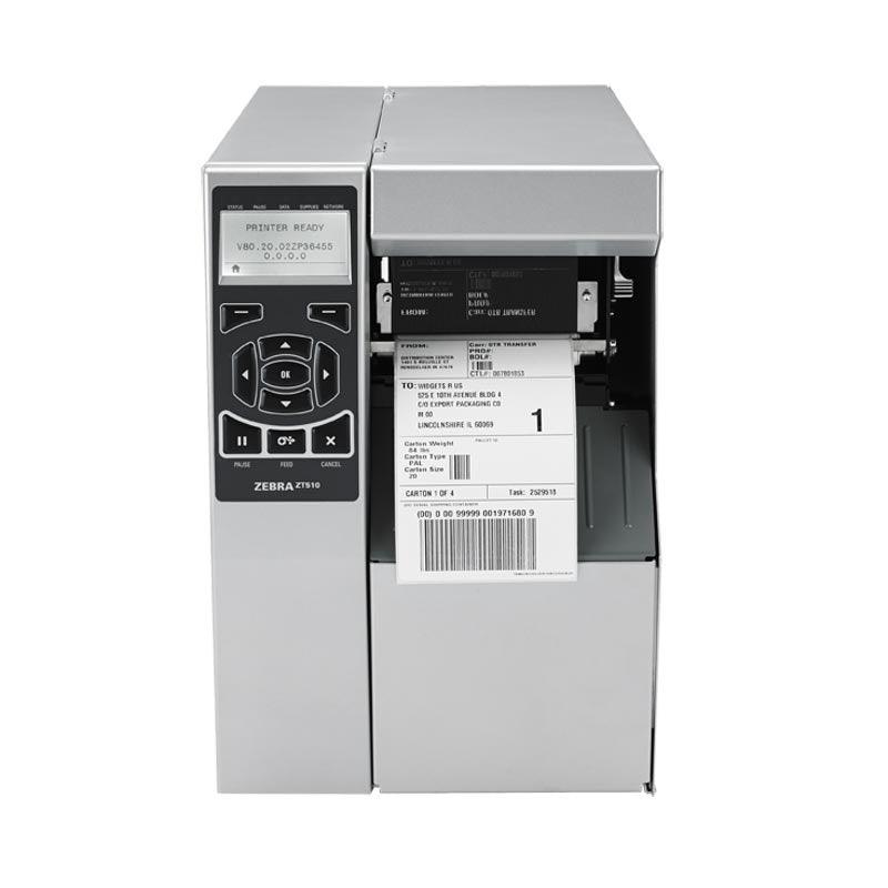 ZT51042-T0EC000Z TT Printer ZT510, 4in., 203 dpi, Euro and UK cord, Serial, USB, Gigabit Ethernet, Bluetooth LE, Wireless 802.11 AC Card: Rest of World ROW , Tear, Mono, ZPL - EngineeringStores.co.uk